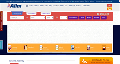 Desktop Screenshot of alim.org