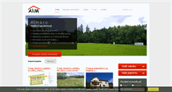 Desktop Screenshot of alim.cz